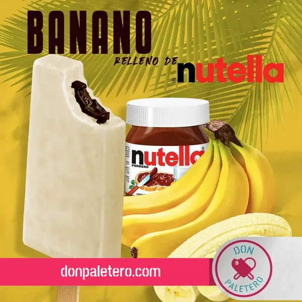 Banana with Nutella