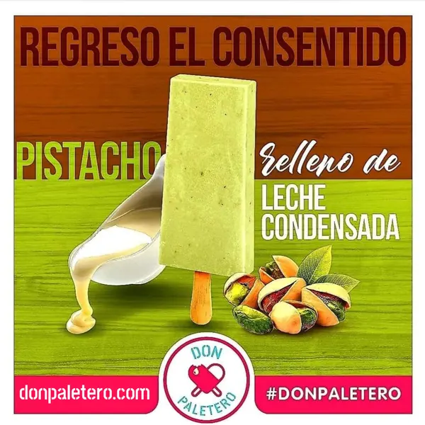 Pistachio with Condensed Milk